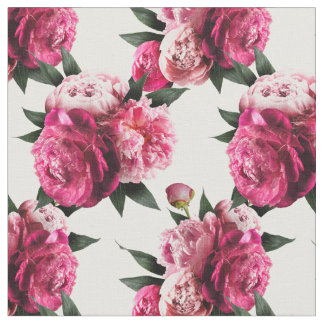 Rosa Peony Fabric Tyg