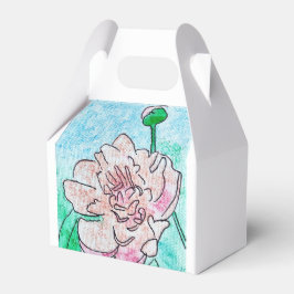Rosa Peony Favor Box Presentaskar