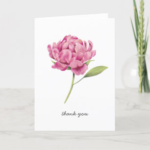 Rosa Peony Flower Tack Kort