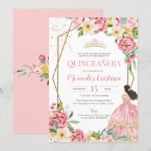 Rosa Peony och Lily Quinceanera Birthday