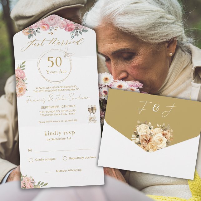 Rosa Peony på 50-årsdagen i ny gifta (Skapare uppladdad)