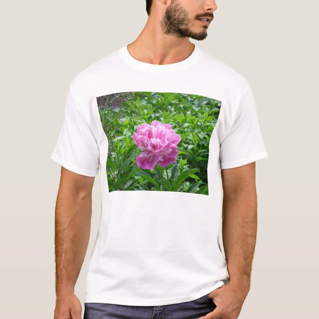 Rosa Peony T Shirt (Framsida)