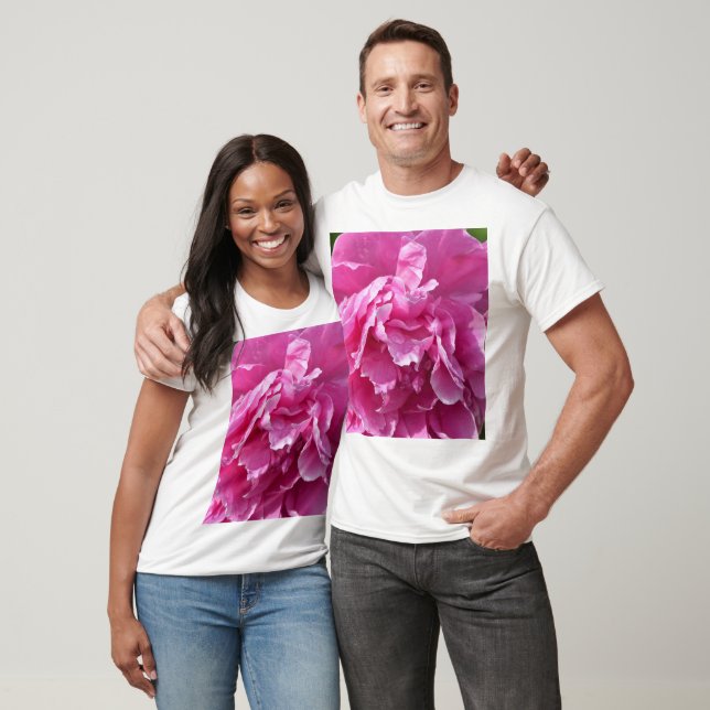 Rosa Peony T Shirt (Unisex)