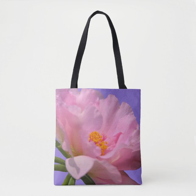 Rosa Peony Tygkasse (Framsida)