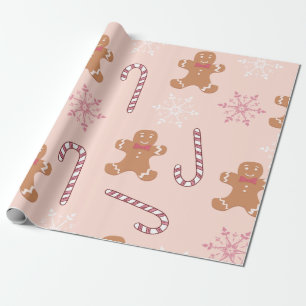 ROSA PEPPARKAKSGUBBE CHRISTMAS PRESENTPAPPER