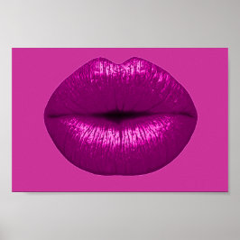ROSA PERFECTION LIPSTICK MAKEUP BEAUTY MODE SAL POSTER