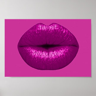 ROSA PERFECTION LIPSTICK MAKEUP BEAUTY MODE SAL POSTER