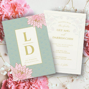 ROSA PERONIES CHINOISERIE WEDING INVICATION INBJUDNINGAR