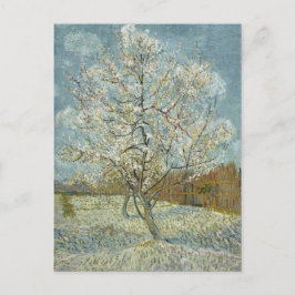 Rosa persikoträd av Vincent Van Gogh Vykort