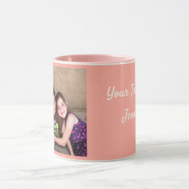 Rosa Personalize PHOTO MMPLATE Gift Coffee Mugg