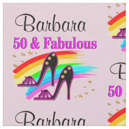 ROSA PERSONLIG 50 OCH FABULÖSA FABRIK TYG