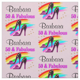ROSA PERSONLIG 50 OCH FABULÖSA FABRIK TYG