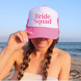 Rosa Personlig Bachelorette Keps