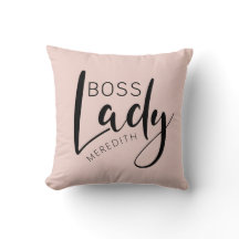  Rosa Personlig Chef Dam Logotyp