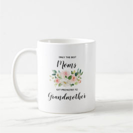 Rosa Personlig för Blommigt mormor Kaffemugg