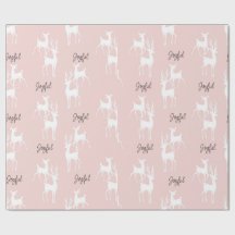 Rosa Personlig - Juldepåer för inkapsling av Pappr