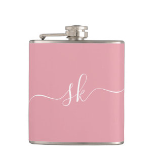  Rosa Personlig Monogram Bachelorette Fickplunta