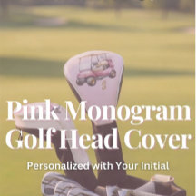 Rosa personlig monogramdesign anpassad