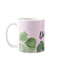 Rosa Personlig mugg, Whimsical Romantic