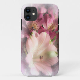 Rosa Peruvian Lilies Blommigt Cell Phone Case