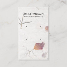 ROSA PETAL HANDMADE PAPPER 2 STUD EARRING VISNING