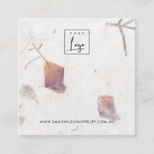 ROSA PETAL HANDMADE PAPPER STUD EARRING VISNING