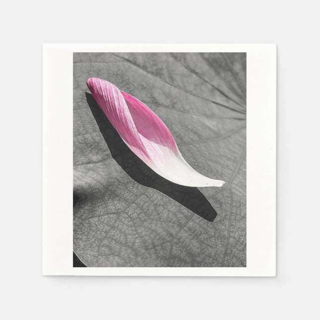 Rosa Petal Pappersservett (Framsidan)