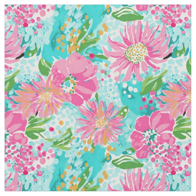 Rosa Petal Play Tyg (Närbild)