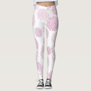 rosa petal press co botanik blommigt leggings