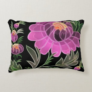 Rosa Petals Art Deco Prydnadskudde