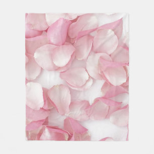 Rosa Petals Fleecefilt