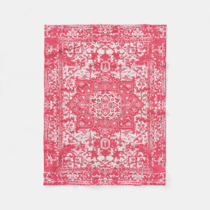 Rosa Petals på Kilim Dreams Fleecefilt