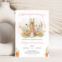 Rosa Peter Rabbit Baby Shower