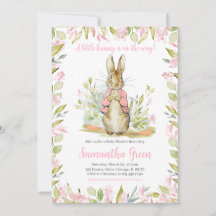 Rosa Peter Rabbit Baby Shower
