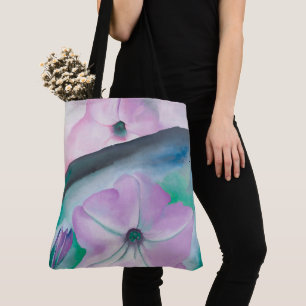 Rosa petunia-blomma av Georgia O'Keeffe Tygkasse