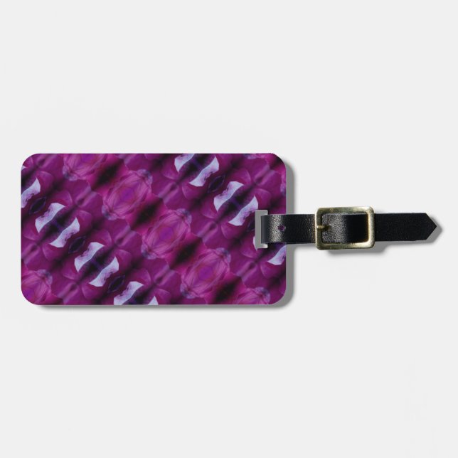 Rosa Petunia Ikat Recoleta Bagagebricka (Horisontell Framsida)