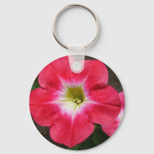 Rosa Petunia Nyckelring