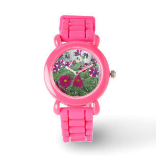 Rosa Petunias Armbandsur