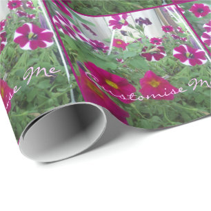 Rosa Petunias Presentpapper