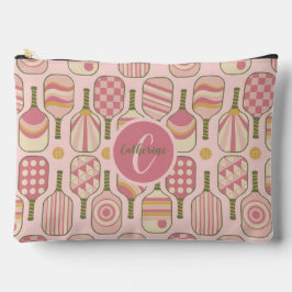 Rosa Pickleball Paddels med Monogram