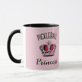 Rosa Pickleball Princess Krona Mugg