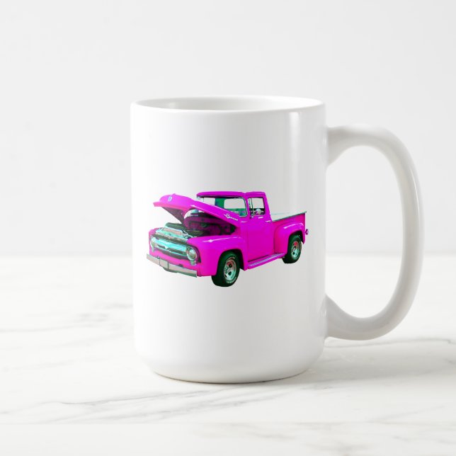 Rosa pickup kaffemugg (Höger)