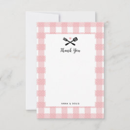 Rosa Picnic Trasa BBQ Tackkort Tack Kort