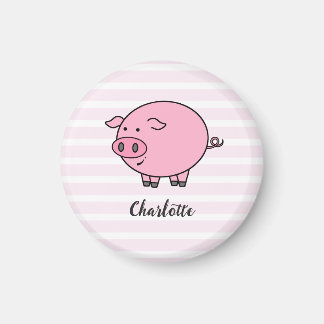 Rosa Piggy Design Magnet
