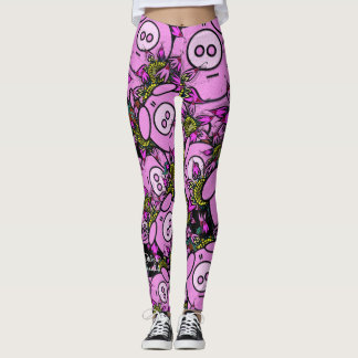 Rosa Piggy Leggings