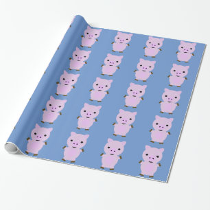 Rosa Piggy Presentpapper