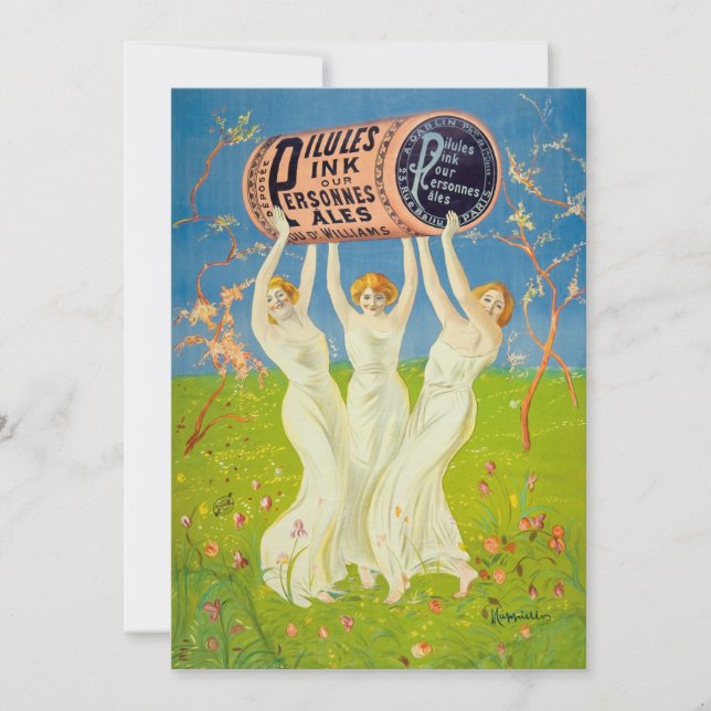 Rosa Pills for Blek People | Leonetto Cappiello (Framsida)