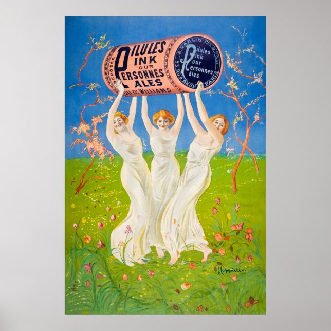 Rosa Pills for Blek People Poster (Framsidan)