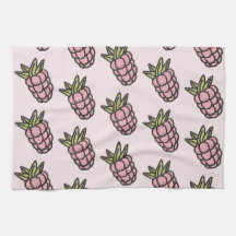 Rosa Pineapple Tropical Fruits Botanical Summer