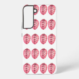 Rosa Pinecones Samsung Galaxy S22 Plus Fodral